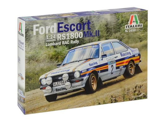 Maquette voiture : Ford Escort RS1800 Mk.II Lombard - 1:24 - Italeri 3650