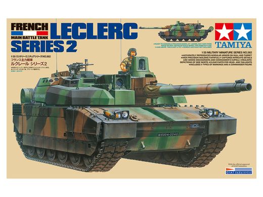 Maquette militaire : Char d'assaut Leclerc Serie II - 1/35 - Tamiya 35362
