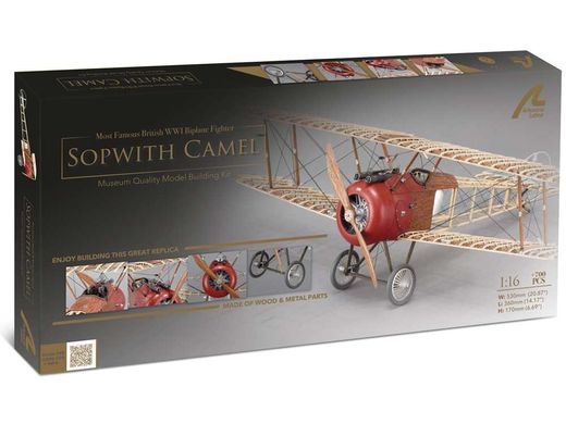 Maquette bois avions SOPWITH CAMEL - Artesania 20351