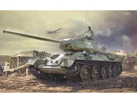 Maquette Char T-34/85 au 1/35 - Italeri 6545
