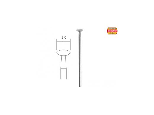 Outil modélisme - Embout de meulage diamanté - oval pointu ø 5,0 mm -PROXXON 28250