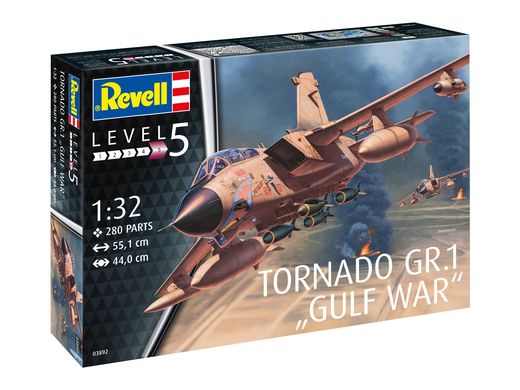 Maquette avion : Tornado GR,1 RAF "Gulf War" - 1:32 - Revell 03892