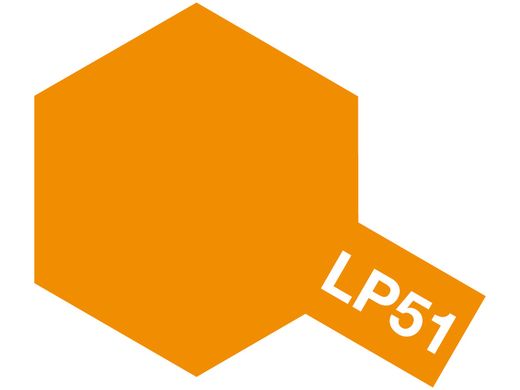 Tamiya LP-51 Pure orange - Tamiya 82151, Peinture laquée