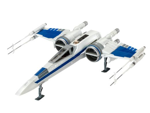 Maquette Star Wars : Model set Resistance X-Wing Fighter - 1/50 - Revell 6744 06744