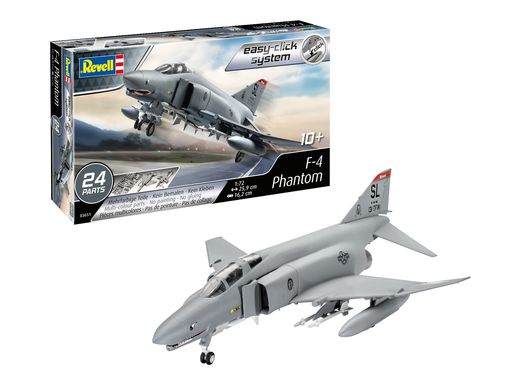 Maquette militaire : F-4E Phantom - 1:72 - Revell 03651, 3651