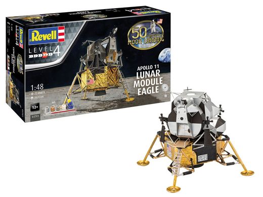 Maquette collection spatiale : Apollo 11 Module Lunaire "Eagle" - 1:48 - Revell 3701 03701