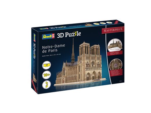 Puzzle 3D : Cathédrale Notre-Dame de Paris - Revell 190, 00190