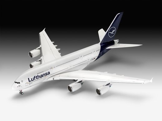 Maquette avion civil : Airbus A380-800 Lufthansa Nelle Livrée - 1:144 - Revell 3872 03872