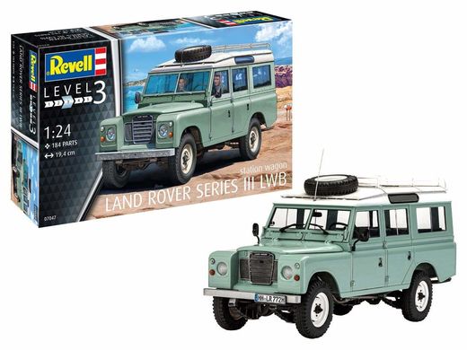 Maquette Easy click : Land Rover Series Iii - 1:24 - Revell 07047, 7047