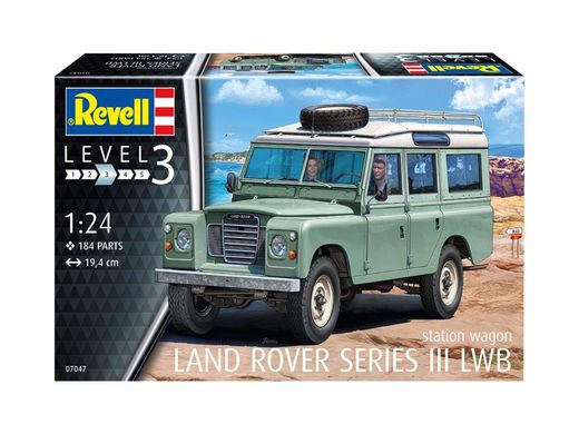 Maquette de voiture : Land Rover Series III - 1:24 - Revell 07047, 7047