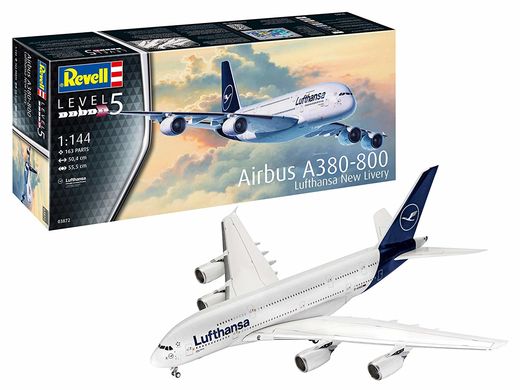 Airbus A380-800 Lufthansa Nelle Livrée 1:144 - Revell 3872