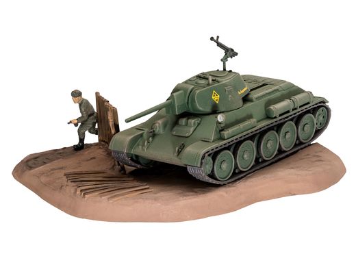 Maquette char : T-34/76 Modell 1940 - 1:76 - Revell 03294, 3294