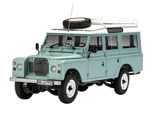 Maquette voiture : Model set Land Rover Series III - 1:24 - Revell 67047