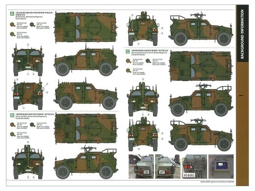 Maquette militaire : Light armored vehicule - 1/35 - Tamiya 35368