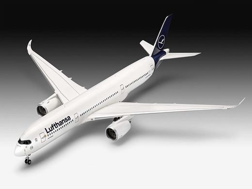 Maquette avion civil : Airbus A350-900 Lufthansa New Li - 1:144 - Revell 3881 03881