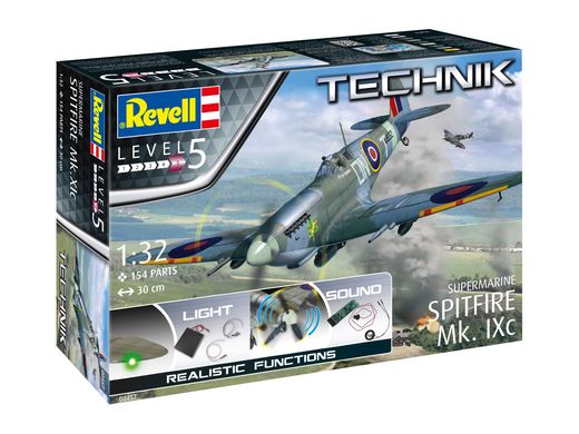 Maquette avion : Supermarine Spitfire Mk.IXc - 1:32 - Revell 0457, 457 - france-maquette.fr