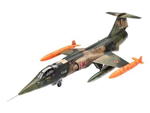 Maquette avion militaire : Model Set F-104 G Starfighter RN 1:72 - Revell 63879 - france-maquette.fr