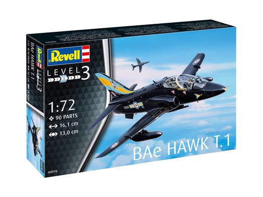 Maquette avion moderne : BAe Hawk T.1 1:72 - Revell 04970, 4970 - france-maquette.fr