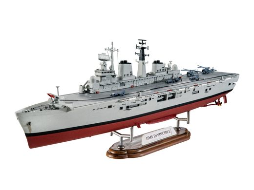Maquette militaire : Model Set HMS Invincible (Falkland War) - 1:700 - Revell 65172 - france-maquette.fr
