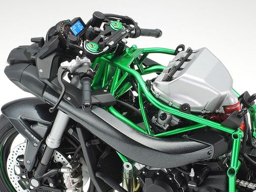 Maquette moto Kawasaki Ninja H2 1/12 - Tamiya 14136 - france-maquette.fr