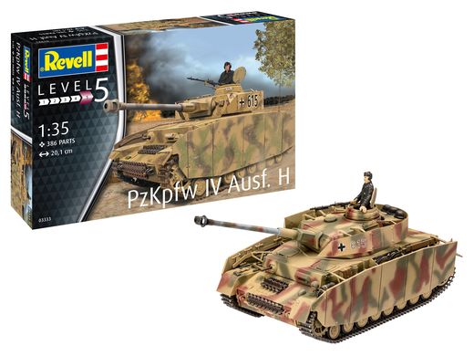 Maquette militaire : Panzer IV Ausf. H - 1:35 - Revell 03333, 3333 - france-maquette.fr
