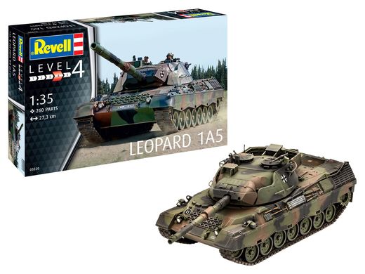 Maquette militaire : Leopard 1A5 - 1:35 - Revell 03320, 3320