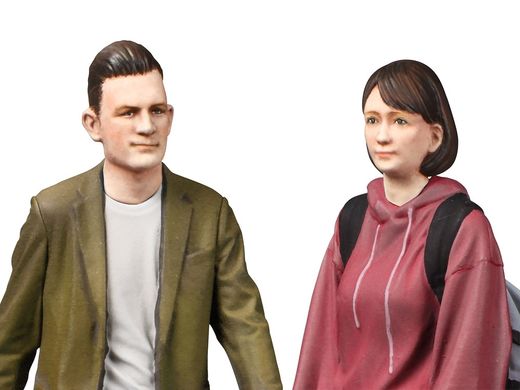 Personnages miniatures : Groupe d'amis du campus - 1/24 - Tamiya 24356