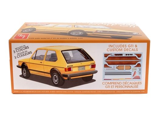 Maquette voiture : 1978 Volkswagen Golf GTI - 1:24 - AMT 592213