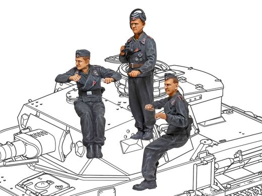 Maquette militaire : Tank allemand Pz.Kpfw.IV - 1:35 - Tamiya 35374