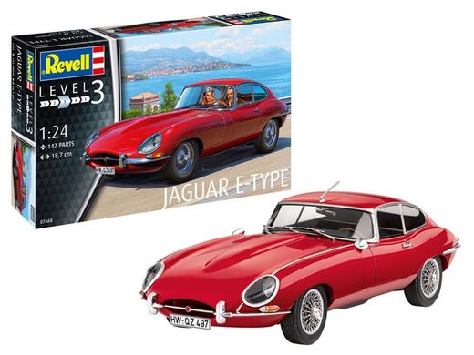 Jaguar E-Type (Coupé) 1:24 - Revell 7668