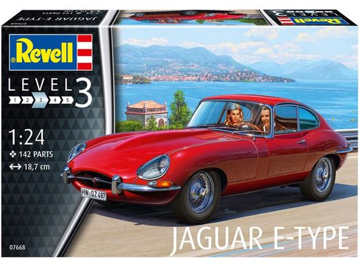 Jaguar E-Type (Coupé) 1:24 - Revell 7668