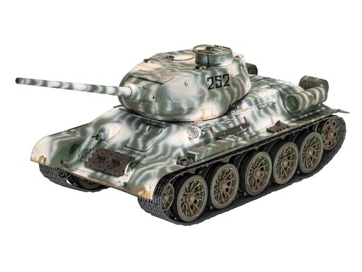 Maquette char d'assaut : T-34/85 - 1:35 - Revell 03319, 3319