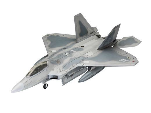 Maquette avion : Lockheed Martin F-22A Raptor - 1:72 - Revell 03858, 3858