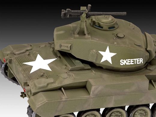 Maquette militaire : M24 Chaffee - 1:76 - Revell 03323, 3323