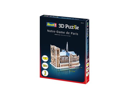 Maquette Puzzle 3D : Notre-Dame De Paris - Revell 0121, 121