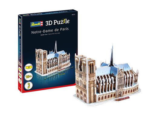 Maquette Puzzle 3D : Notre-Dame De Paris - Revell 0121, 121