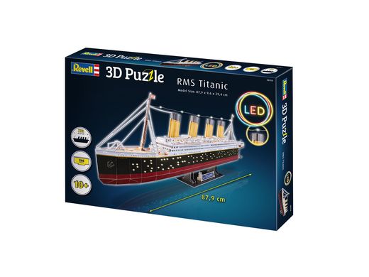Maquette Puzzle 3D : RMS Titanic Led - Revell 0154, 154