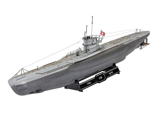 Maquette sous-marin : Coffret Cadeau Film "Das Boot" 40e Anniversaire - 1:144 - Revell 05675, 5675