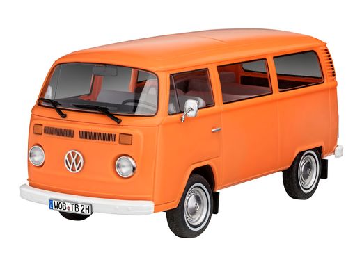 Maquette voiture : Volkswagen T2 Bus - 1:24 - Revell 07667, 7667