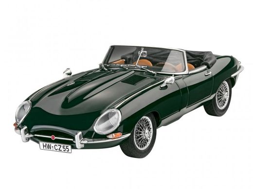 Maquette voiture : Jaguar E-Type Roadster - 1:24 - Revell 07687, 7687