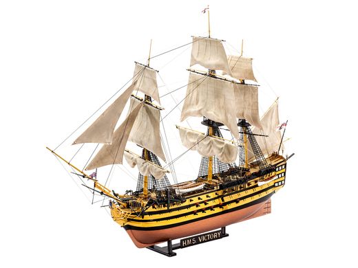 Maquette bateau : Model Set Hms Victory - 1:225 - Revell 65408