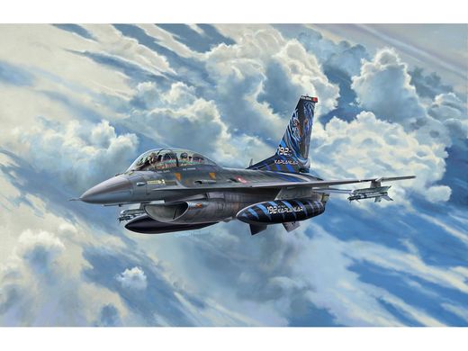Maquette avion : Model Set F-16D Fighting Falcon 1:72 - Revell 63844