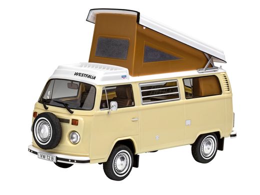 Maquette voiture : Model Set Easy-Click Vw T2 Camper 1:24 - Revell 67676