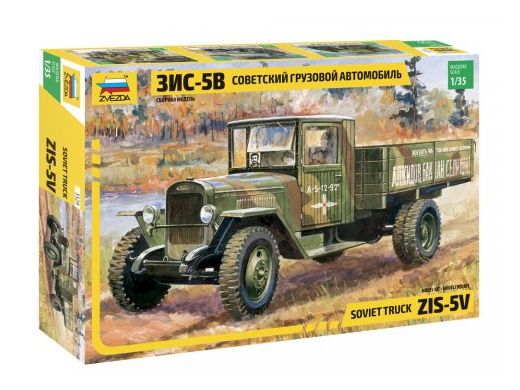 Maquette militaire : Camion ZIS‐5V Soviétique - 1/35 - Zvezda 3529 03529