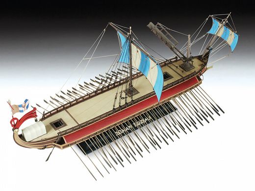 Maquette bateau : Trirème Romaine - 1/72 - Zvezda 8515 08515