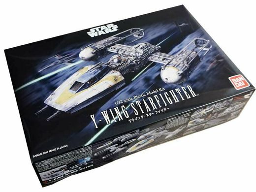 Maquette Star Wars : Y-Wing Starfighter - Bandaï - 1:72 - Revell 01209, 1209