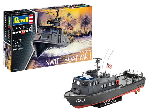 Maquette bateau : Model set Us Navy Ift Boat Mk.I - 1:72 - Revell 65176