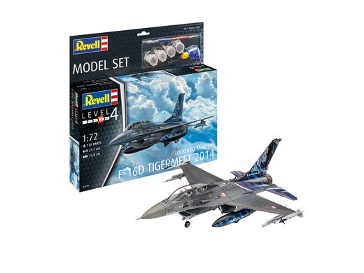 Maquette avion F-16D Fighting Falcon 1:72 - Model Set Revell 63844