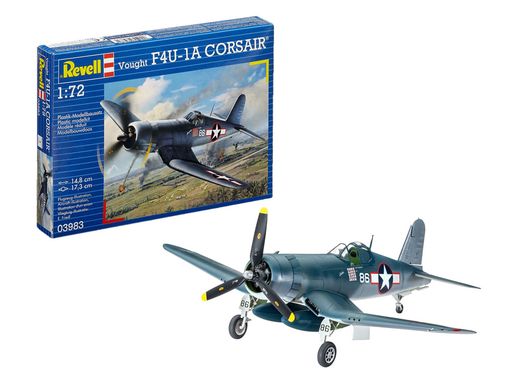 Maquette d'avion militaire : F4U-1D Corsair - 1:72 - Revell 03983