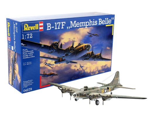 Maquette d'avion : Boeing B-17 Flying Fortress "Memphis Belle"- 1:72 -Revell 04279 4279